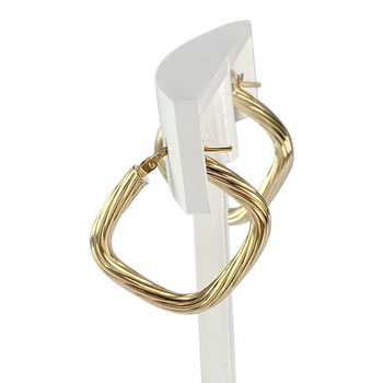 Créoles d'occasion or 750 jaune