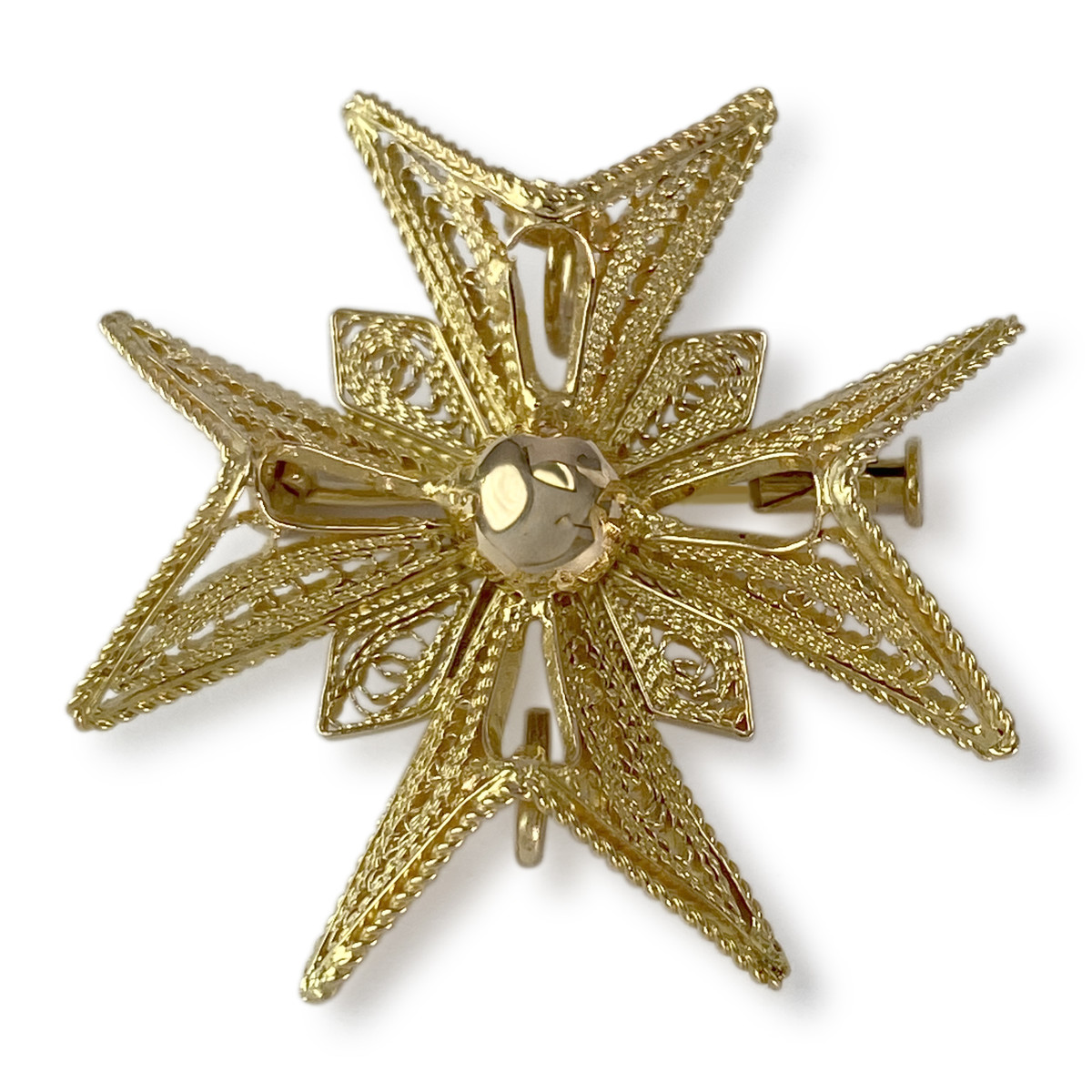 Broche d'occasion or 750 jaune