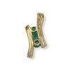 Pendentif d'occasion or 750 jaune emeraude - vue V2