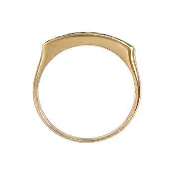 Bague d'occasion or 750 jaune emeraude