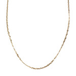 Collier d'occasion or 750 jaune maille fantaisie - vue 1