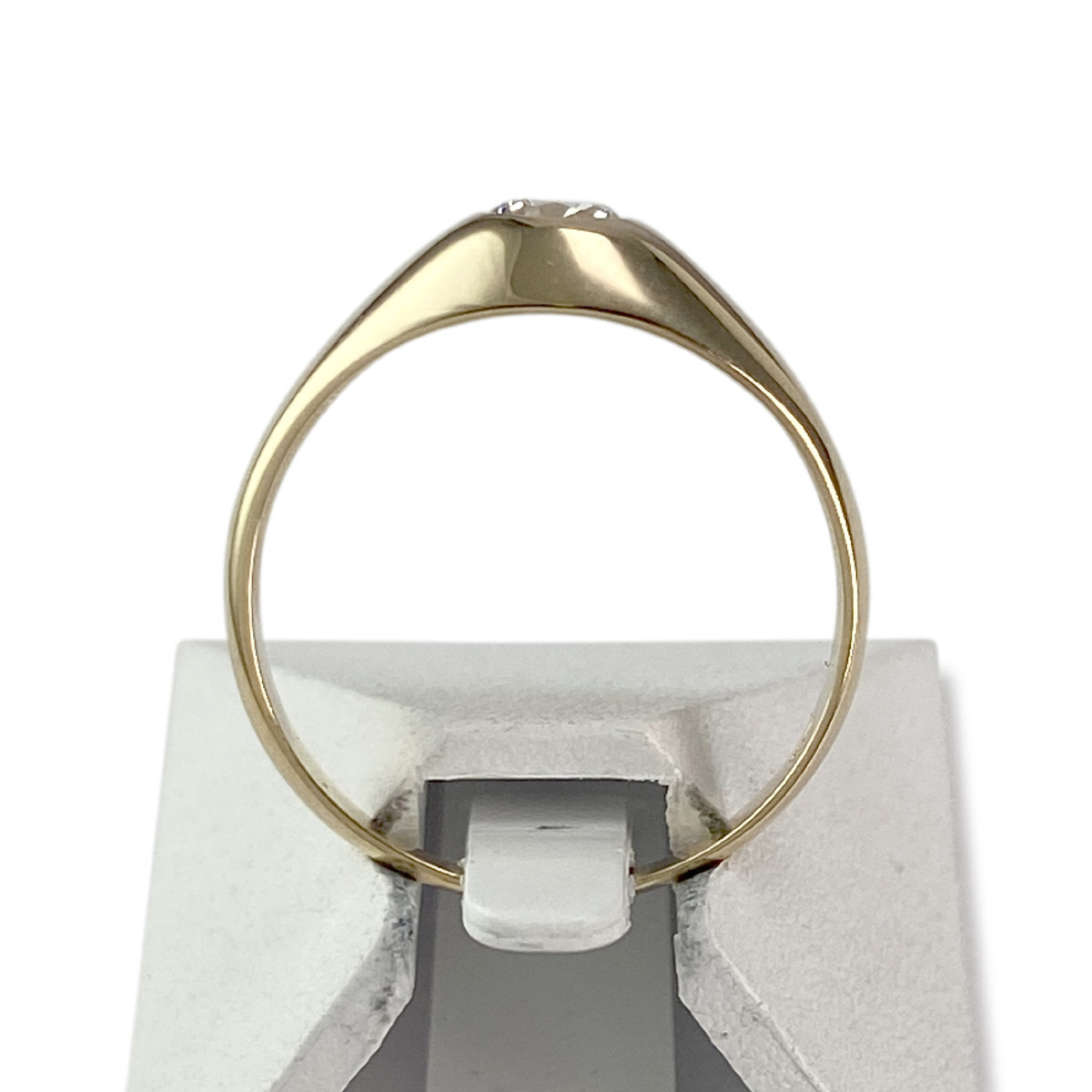 Bague d'occasion or 750 jaune zirconia - vue 3