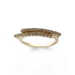Bague d'occasion or 750 jaune diamant - vue 1