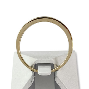 Tweedehands gouden 750 gele diamanten ring