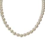 Collier d'occasion en or jaune 750, perles de culture du japon, 49 cm - vue 1