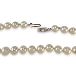 Collier d'occasion or 750 jaune perle de culture du japon - vue 3