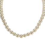 Collier d'occasion or 750 jaune perle de culture du japon - vue 1