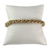 Used 750 yellow gold bracelet with fancy mesh - view V1