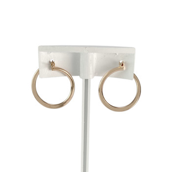 Créoles d'occasion or 750 rose