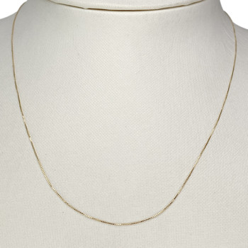 Tweedehands Venetiaanse ketting 750 geelgoud