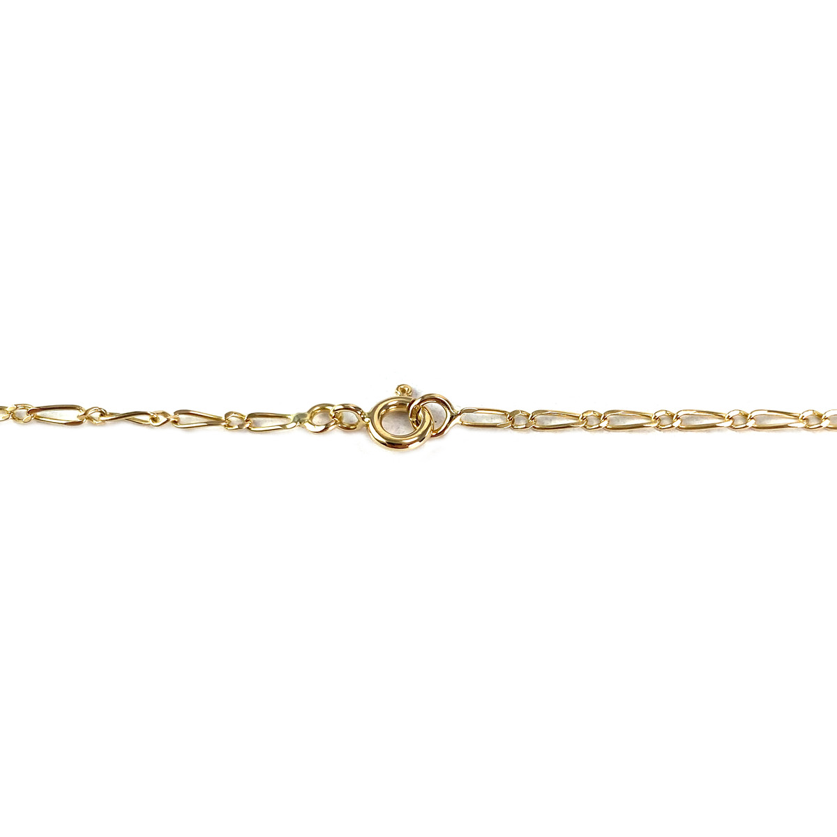 Used 750 yellow gold horse-link chain, 42 cm - view 3