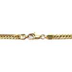 Collier d'occasion en or jaune 750, maille anglaise, 43 cm - vue 3