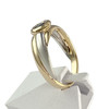 Tweedehands ring van 750 goud met saffier - afbeelding V2