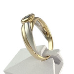 Pre-owned 750 gold sapphire ring - view 2