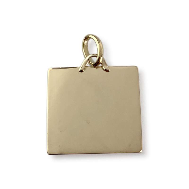 Médaille d'occasion or 750 jaune - vue 2