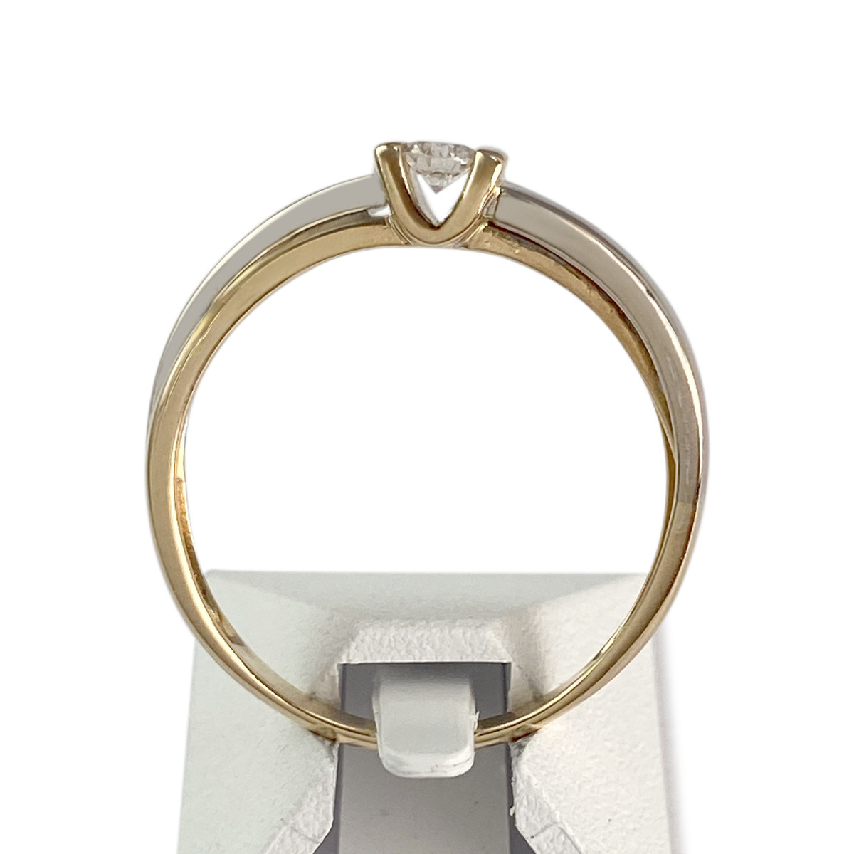 Bague d'occasion 2 ors 750  diamant - vue 3