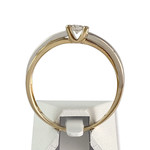 Bague d'occasion 2 ors 750  diamant - vue 3