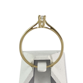 Bague d'occasion or 750 jaune diamant