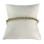 Bracelet d'occasion or 750 jaune maille jaseron - vue 1