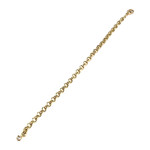 Bracelet d'occasion or 750 jaune maille jaseron - vue 2