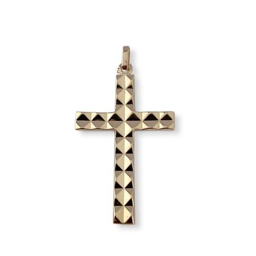 Croix d'occasion or 750 jaune