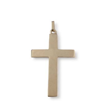 Tweedehands 750 geelgouden kruis