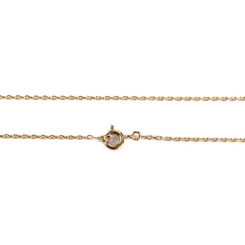Secondhand gold chain 750 yellow forçat mesh 45 cm