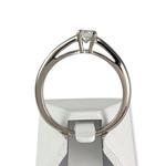 Solitaire MAUBOUSSIN d'occasion or 750 blanc diamant - vue 3