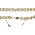 Collier d'occasion or 750 jaune perles de culture du Japon - vue 3