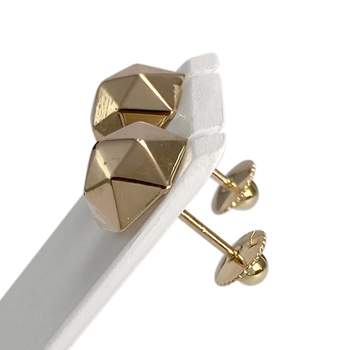 Boucles d'oreilles d'occasion or 750 jaune
