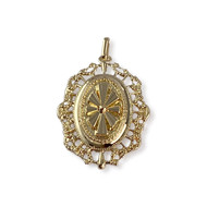 Pendentif d'occasion or 750 jaune