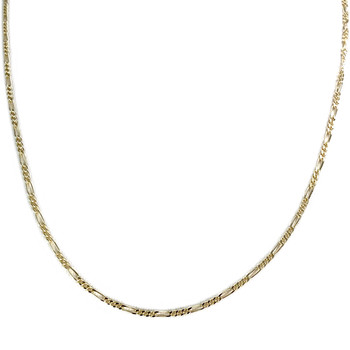 Chaîne d'occasion or 750 jaune maille cheval alternée