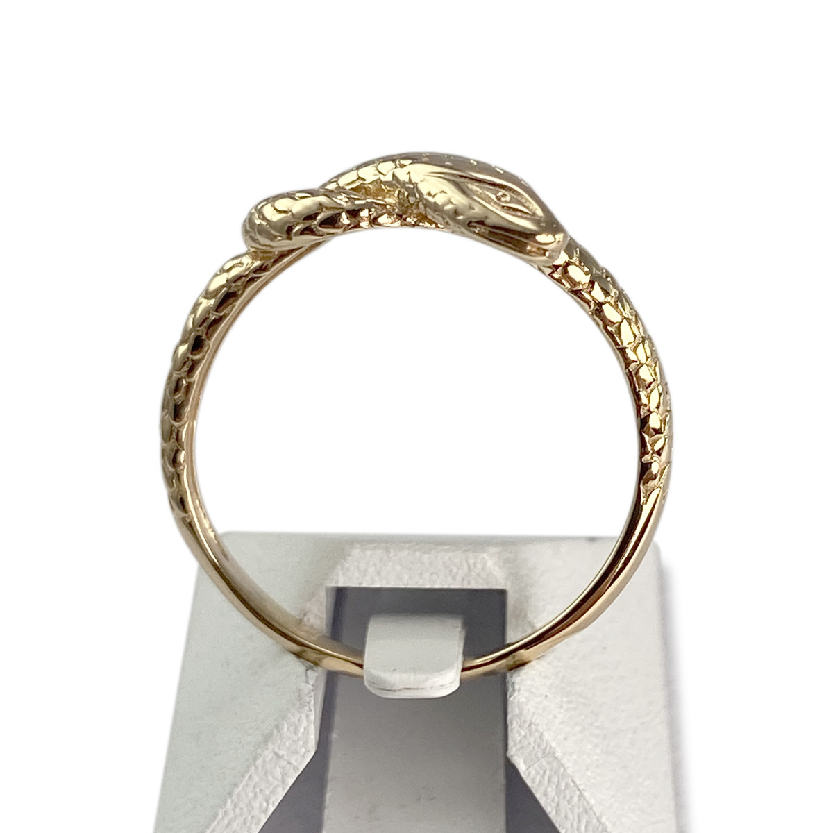 Bague d'occasion or 750 jaune serpent - vue 3