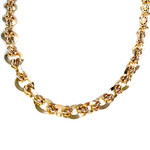 Collier d'occasion or 750 jaune maille fantaisie - vue 1