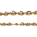 Collier d'occasion or 750 jaune maille fantaisie - vue 3