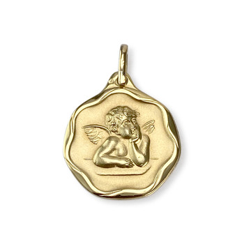 Médaille d'occasion or 750 jaune