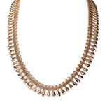 Collier d'occasion or 750 jaune maille fantaisie - vue 1