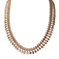 Collier d'occasion or 750 jaune maille fantaisie