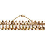 Collier d'occasion or 750 jaune maille fantaisie - vue 3