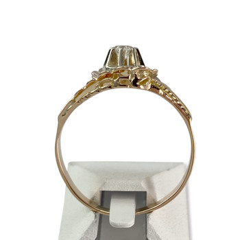 Pre-owned ring, 14k gold, diamond