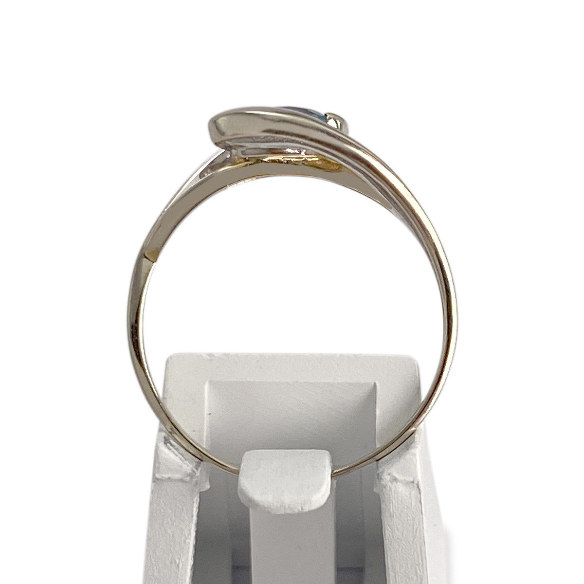 Bague d'occasion 2 ors 375 topaze sky blue - vue 3