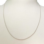 Chaîne d'occasion or 375 blanc maille forçat - vue 2