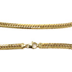 Collier d'occasion or 750 jaune maille anglaise - vue 3