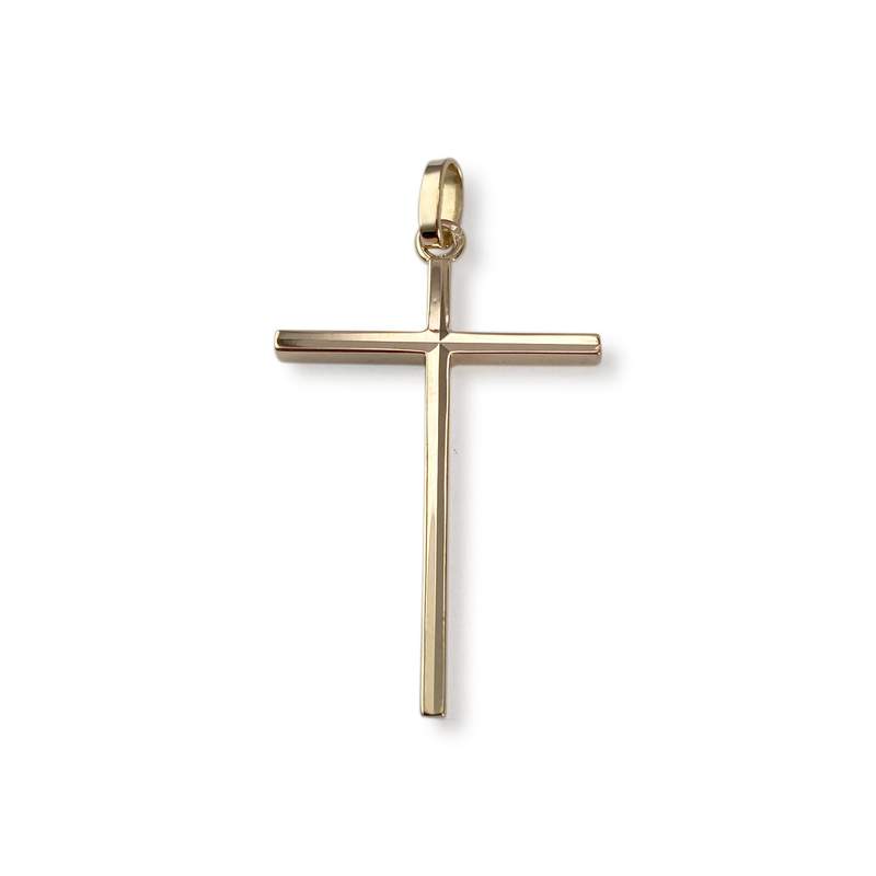 Croix d'occasion or 750 jaune - vue 1