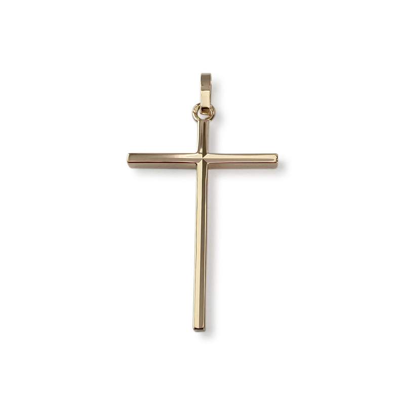 Croix d'occasion or 750 jaune - vue 2