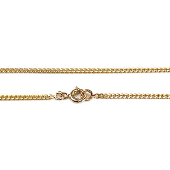 Secondhand gold chain 750 yellow chainmail 47.5 cm