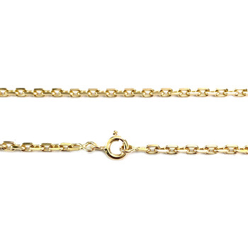 Chaîne d'occasion or 750 jaune maille forçat
