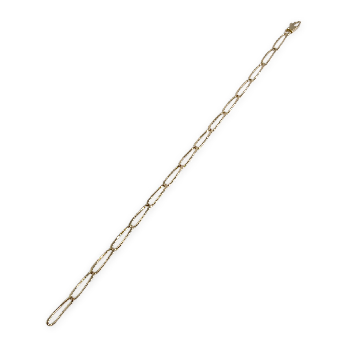 Bracelet d'occasion or 750 jaune maille cheval - vue 2