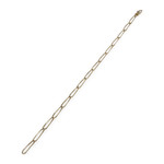 Bracelet d'occasion or 750 jaune maille cheval - vue 2
