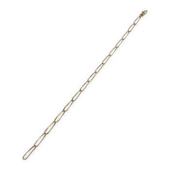 Bracelet d'occasion or 750 jaune maille cheval